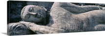 Reclining Stone Buddha Polonnaruwa Sri Lanka