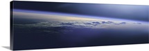 Satellite view of the earth