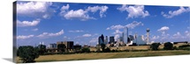 Skyline Dallas TX USA
