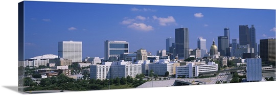 Skyscrapers in a city, Atlanta, Georgia