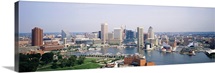 Skyscrapers in a city, Baltimore, Maryland