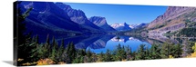 St Mary Lake Glacier National Park MT