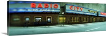 Stage theater at the roadside Radio City Music Hall Rockefeller Center Manhattan New York City New York State