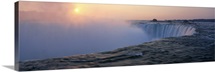 Sunrise Horseshoe Falls Niagara Falls NY