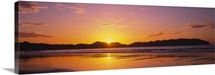 Sunrise over hills, Samara Beach, Guanacaste Province, Costa Rica