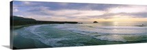 Sunset over the ocean, Big Sur, California