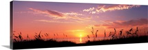 Sunset over the sea, Venice Beach, Sarasota, Florida