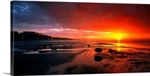 Sunset Saltburn N England