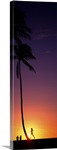 Sunset With Runner HI