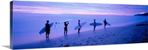 Surfers on Beach Costa Rica