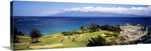 The Bay Course at the seaside, Ritz-Carlton, Kapalua, Maui, Maui County, Hawaii