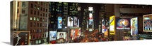 Times Square at Night New York City NY