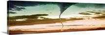 Tornado in the sky