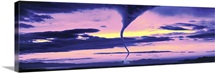 Tornado in the sky