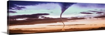 Tornado in the sky