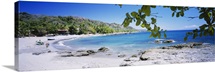 Tourist on the beach, Montezuma, Costa Rica