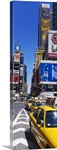 Traffic on a street, Times Square, Manhattan, New York City, New York State