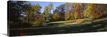 Trees on a golf course, Hercules Country Club, Delaware