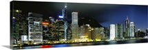 View fr Wanchai Central District Hong Kong