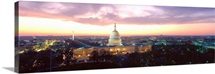 Washington DC, Capitol Building, twilight