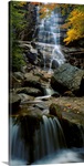 Waterfall in a forest, Arethusa Falls, Crawford Notch State Park, New Hampshire, New England