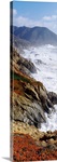 Waves breaking on rocks, Big Sur, Carmel, Monterey County, California