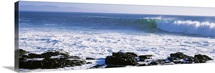 Waves breaking on the coast, Baja California, Mexico
