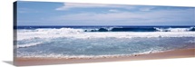 Waves crashing on the beach, Big Sur Coast, Pacific Ocean, California