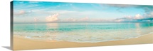 Waves on the beach Seven Mile Beach Grand Cayman Cayman Islands