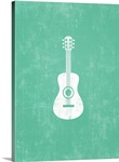 Guitar silhouette art