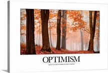 Inspirational Motivational Poster: Optimism