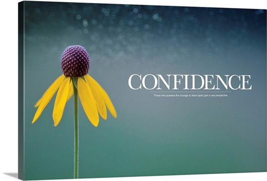 Inspirational Motivational Poster: Those who possess the courage to stand apart