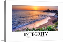 Inspirational Poster: In matters of style, move with the current.
