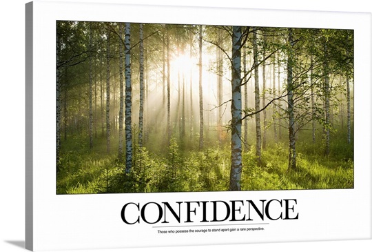 Inspirational Poster: Those who possess the courage to stand apart