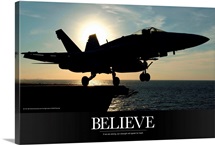 Military Motivational Poster: If We Are Strong, Our Strength Will Speak For Itself