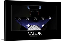 Military Motivational Poster: Valor