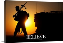 Military Poster: Believe