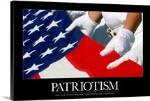 Motivational Poster:  US Flag