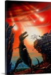 Artist's impression of Tyrannosaurus rex
