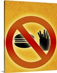 No fast food sign