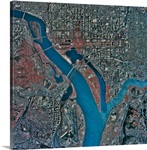 Aerial View of Washington DC