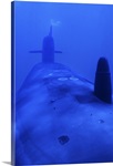 Bow view of the USS Kamehameha