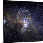 Loops of NGC 3576
