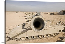 M1 Abrams tank at Camp Warhorse