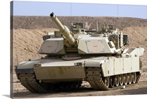 M1 Abrams tank at Camp Warhorse