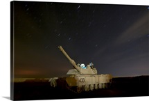 M1 Abrams tank at Camp Warhorse