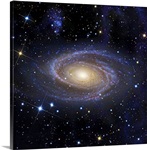 Messier 81 or Bodes Galaxy is a spiral galaxy located in the constellation Ursa Major