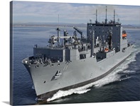 Military Sealift Command dry cargo and ammunition ship USNS Washington Chambers