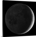 Moon with earthshine