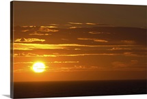 Sunset at Gulf of St Lawrence